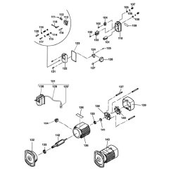 DeWalt DW3503 Bandsaw Assembly