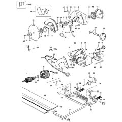 Main Assembly for DeWalt DW351