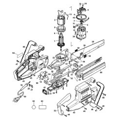 Main Assembly for DeWalt DW390