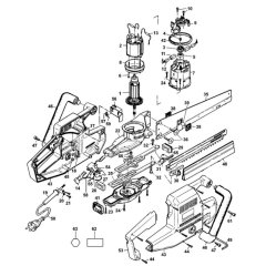 Main Assembly for DeWalt DW391