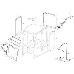 Window Assembly for Wacker DW40-2