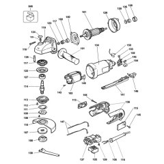 Main Assembly for DeWalt DW450