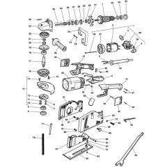 Main Assembly for DeWalt DW491