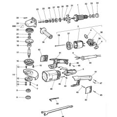 Main Assembly for DeWalt DW499