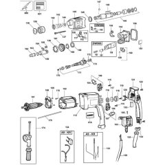 Main Assembly for DeWalt DW563K