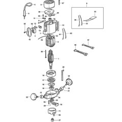 Main Assembly for DeWalt DW6141