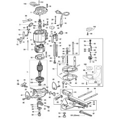 Main Assembly for DeWalt DW624