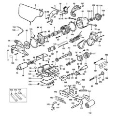 Main Assembly for DeWalt DW650E