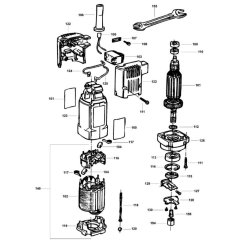 Main Assembly for DeWalt DW673K