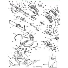 Main Assembly for DeWalt DW704