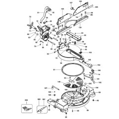 Base Assembly for DeWalt DW706