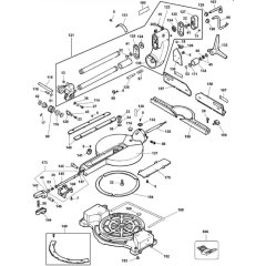 Base Assembly for DeWalt DW708