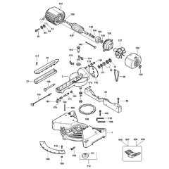Main Assembly for DeWalt DW709