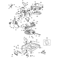 Main Assembly for DeWalt DW710