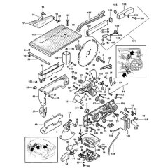 Table Assembly for DeWalt DW711