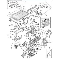 Table Assembly for DeWalt DW711