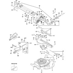DeWalt DW712 Type 4 Main Assembly