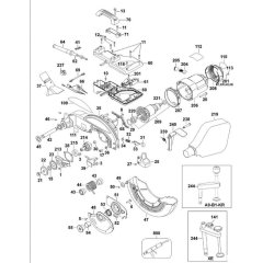 Main Assembly for DeWalt DW713