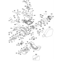 Main Assembly for DeWalt DW713XPS