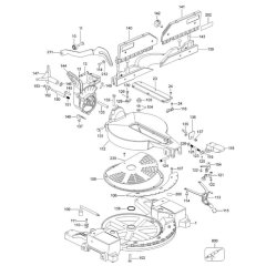 Main Assembly for DeWalt DW716