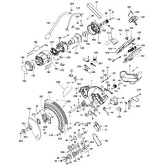 Main Assembly for DeWalt DW718XPS