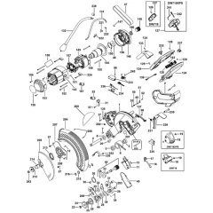 Main Assembly for DeWalt DW718XPS