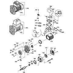 Arbor Assembly for DeWalt DW733S