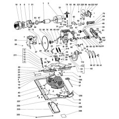 Main Assembly for DeWalt DW743