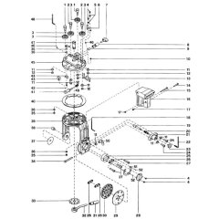 Main Assembly for DeWalt DW8003