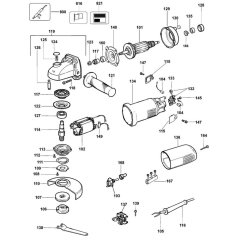 DeWalt DW801 Main Assembly