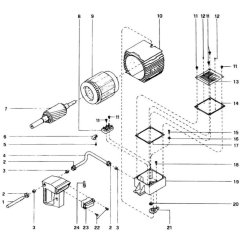 Main Assembly for DeWalt DW8103
