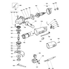 Main Assembly for DeWalt DW817