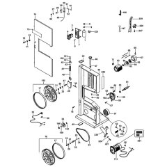Main Assembly for DeWalt DW876