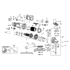 Main Assembly for DeWalt DWE4157