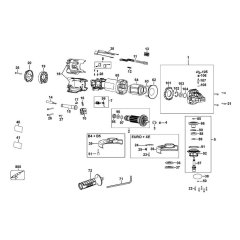 Main Assembly for DeWalt DWE4214
