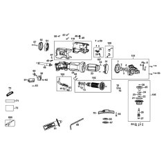 Main Assembly for DeWalt DWE4234