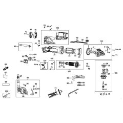 Main Assembly for DeWalt DWE46105