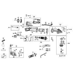 Main Assembly for DeWalt DWE46105