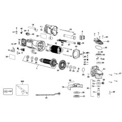 Main Assembly for DeWalt DWE8100S
