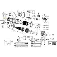 Main Assembly for DeWalt DWE8210S