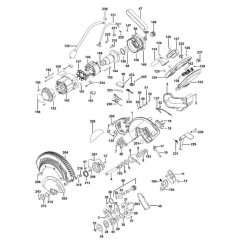 Main Assembly for DeWalt DWS780