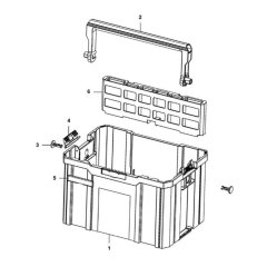 DeWalt DWST1-71228 Assembly