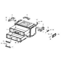 Main Assembly for DeWalt DWST1-80123