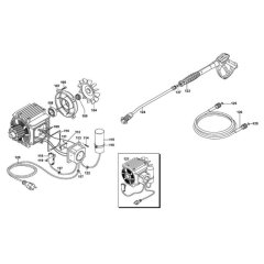 Motor Assembly for DeWalt DXPW001CE