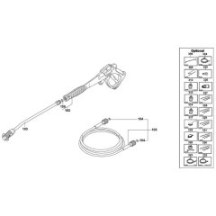 Handle Assembly for DeWalt DXPW001E