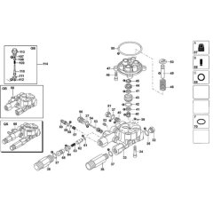 Head Assembly for DeWalt DXPW002(A)E