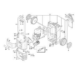 Main Assembly for DeWalt DXPW002(A)E