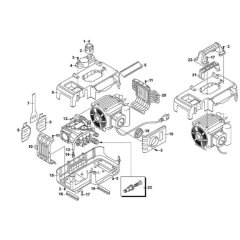 Main Assembly for DeWalt DXPW002CE