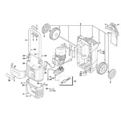 Main Assembly for DeWalt DXPW002E