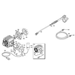 Handle Assembly for DeWalt DXPW003CE